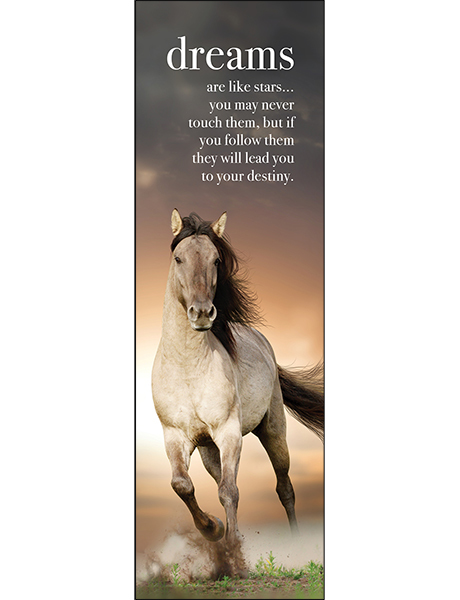Dreams Are Like Stars Inspirational Bookmark - Affirmations