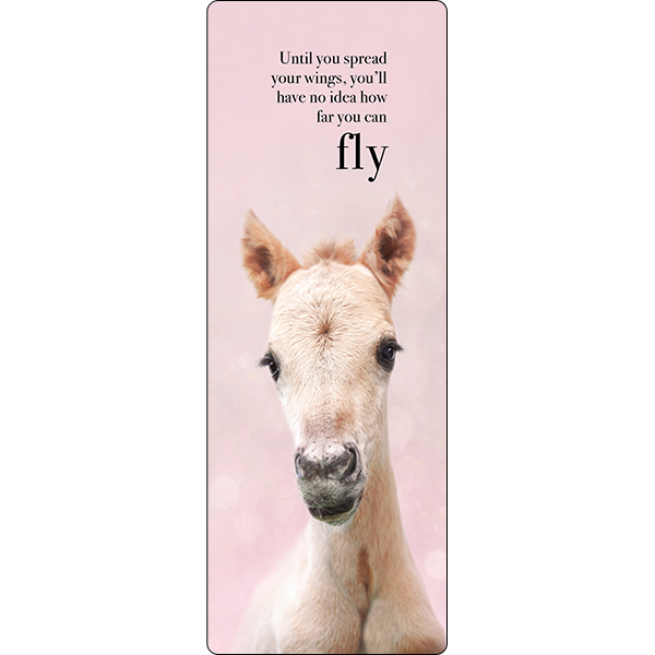 Fly Inspirational Bookmark - Affirmations