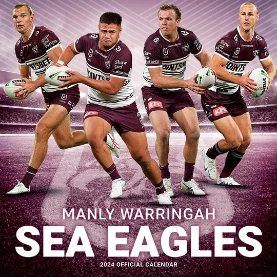 ​NRL Manly Warringah Sea Eagles 2024 Calendar
