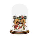 Enchanting Disney - 'Making Friends' Mickey & Minnie Dome Figurine