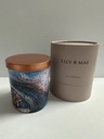 [236454] Lily & Mae Candle With Lid - 300g Vetiver Scented Soy Candle