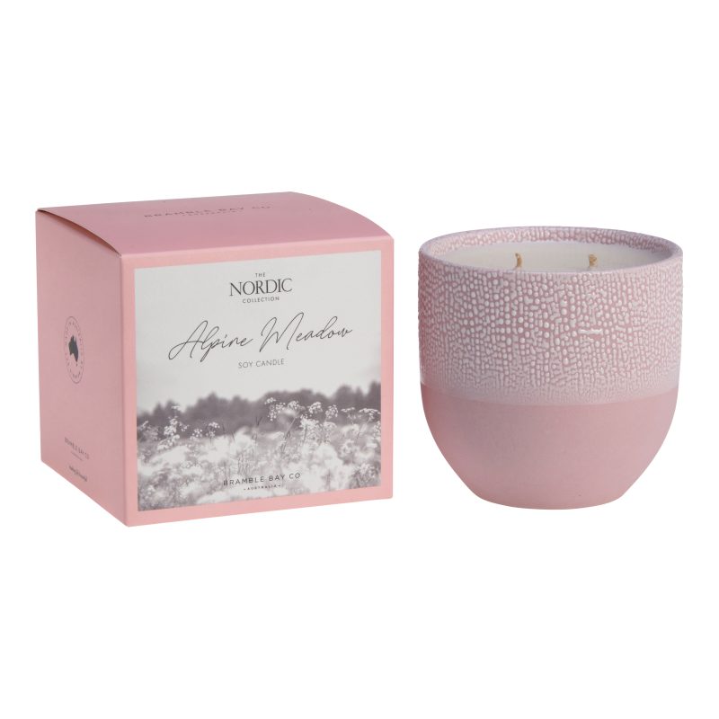 Nordic Alpine Meadow 400g Candle - Bramble Bay Co