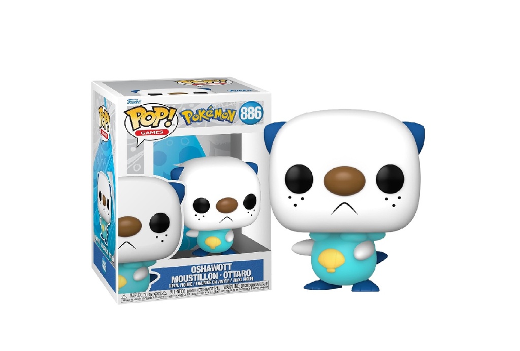 Pokémon - Oshawott Funko Pop! Vinyl Figure #886
