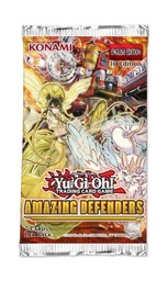 Yu-Gi-Oh! Trading Card Game - Amazing Defenders - 7 x Card Booster Pack
