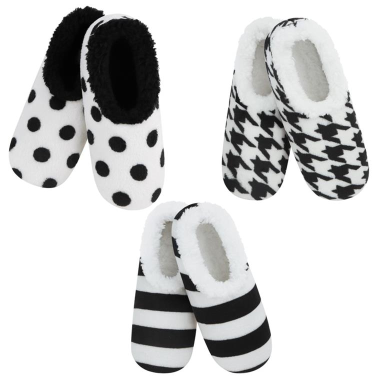 Slumbies - Positive Negative Assorted - Womens Slippers