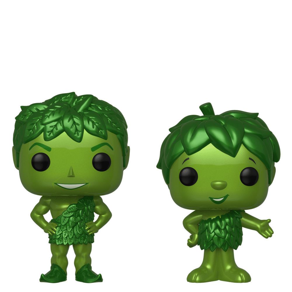 Ad Icons - Green Giant & Sprout Metallic US Exclusive Funko Pop! Vinyl 2-pack