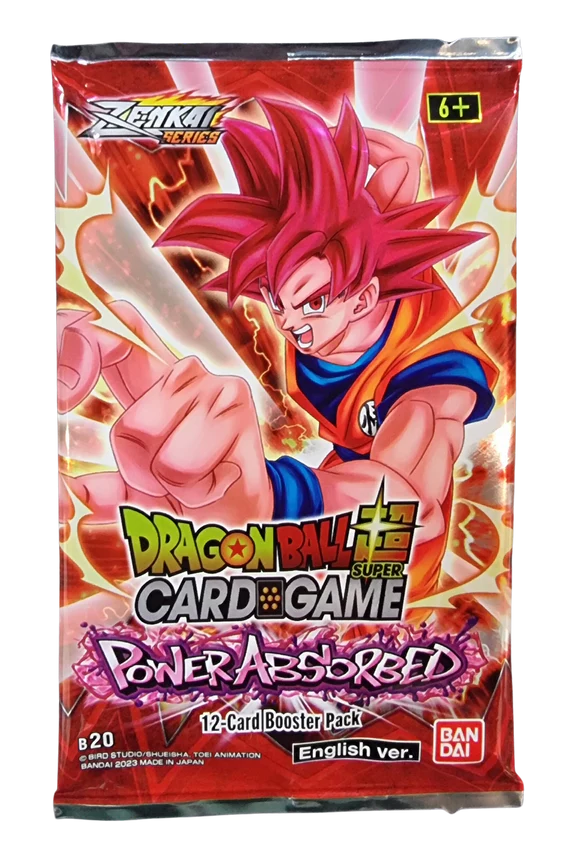 Dragon Ball Super Card Game: Zenkai Series Set 03 Power Absorbed [B20] - Booster Pack