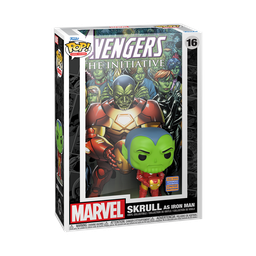 Marvel Comics - Iron Man Skrull 2023 Wondrous Convention Exclusive Pop! Comic Cover