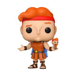 Disney - Hercules With Action Figure 2023 Wondrous Convention Exclusive Pop! Vinyl Figure WC23 RS