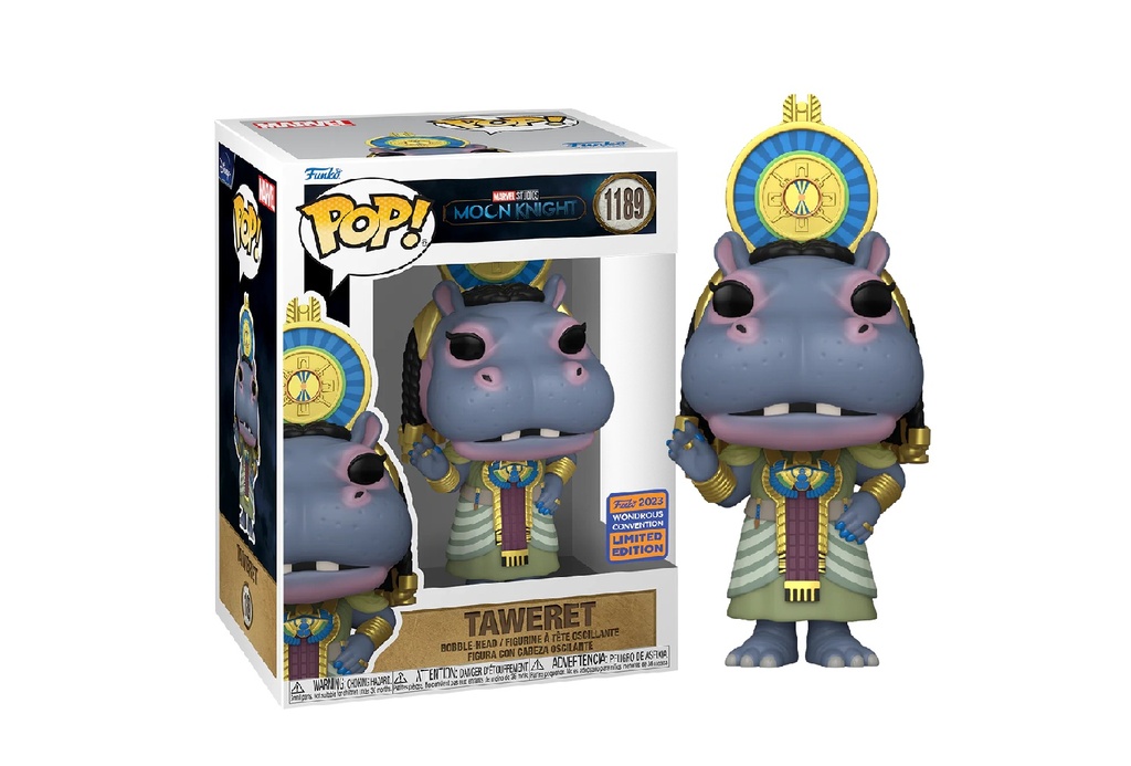 Moon Knight - Tawaret 2023 Wondrous Convention Exclusive Funko Pop! Vinyl Figure #1189