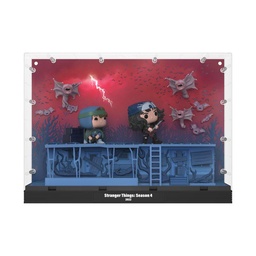 Stranger Things 4 - Dustin, Eddie, & Demobats Deluxe Pop! Moments Vinyl Figure