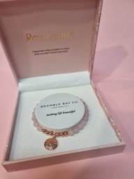 Bramble Bay Mother's Day 2023 - Mandala Bracelet Rose Quartz
