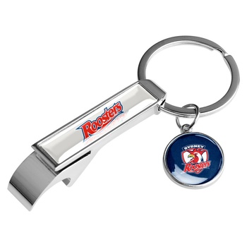 NRL Sydney Roosters Bottle Opener Keyring