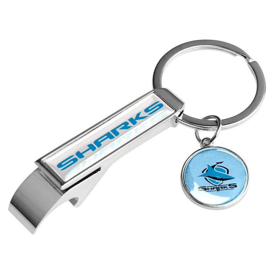 ​NRL Cronulla-Sutherland Sharks Bottle Opener Keyring