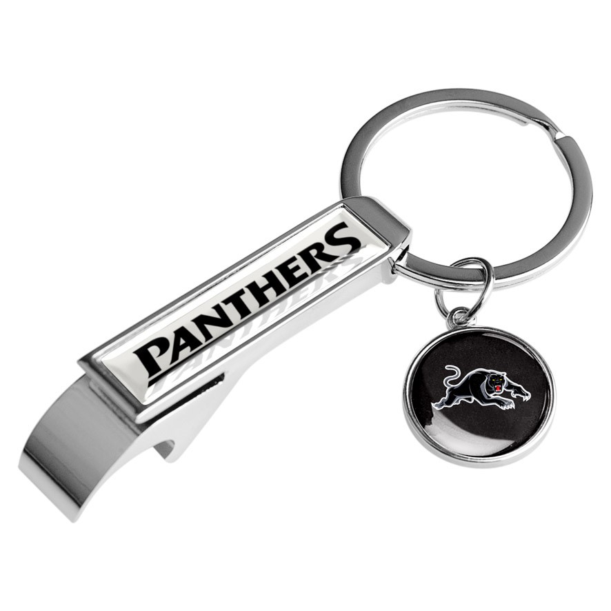 NRL Penrith Panthers Bottle Opener Keyring