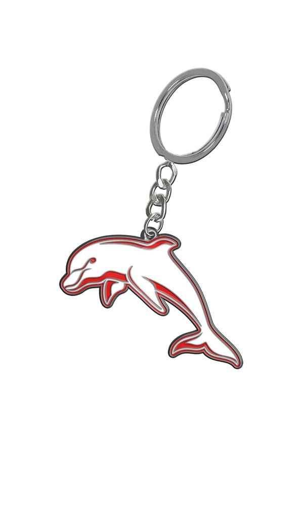 NRL Dolphins Keyring