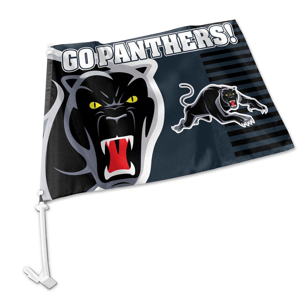 NRL Penrith Panthers - Car Flag