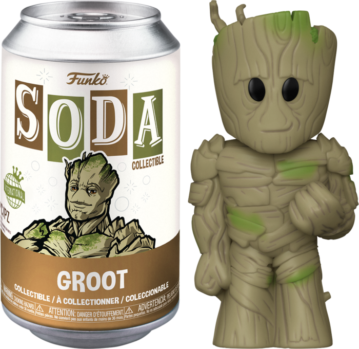 Guardians of the Galaxy 3 - Groot Funko Pop! Vinyl Soda Figure (with Chase)