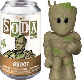 Guardians of the Galaxy 3 - Groot Funko Pop! Vinyl Soda Figure (with Chase)