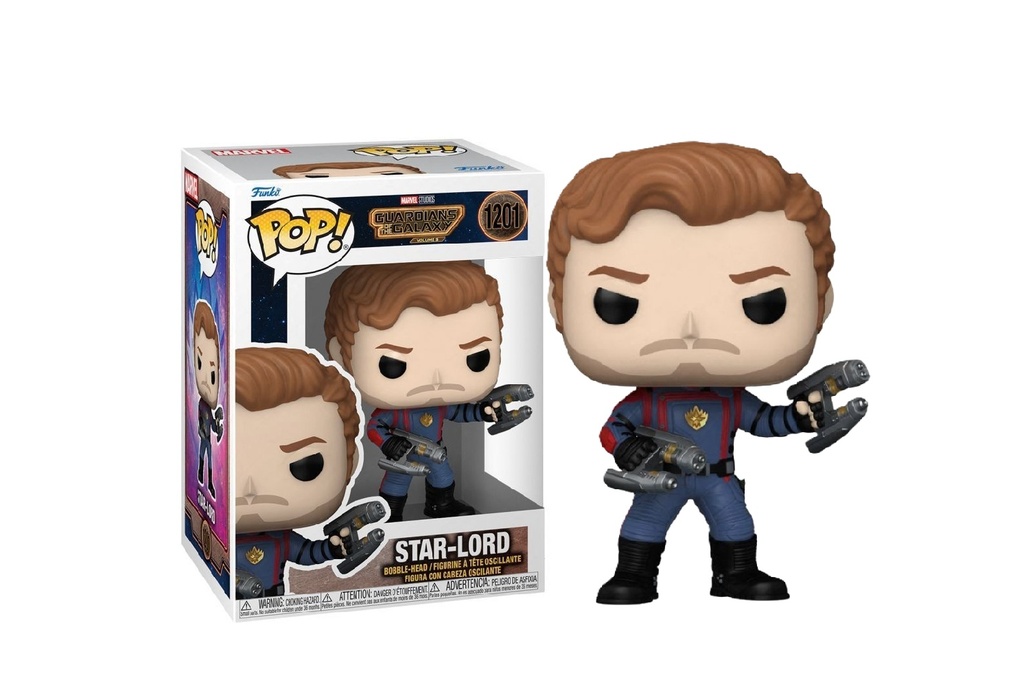Guardians of the Galaxy: Vol 3 - Star-Lord Funko Pop! Vinyl Figure #1201