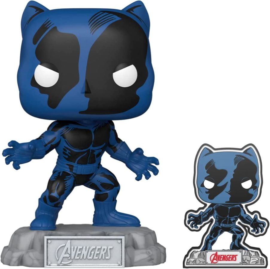 Avengers 60th - Black Panther with Pin Funko Pop! Vinyl Figure