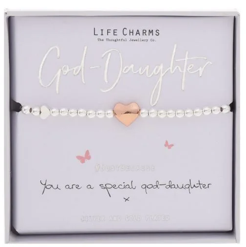 God Daughter - Life Charms Bracelet