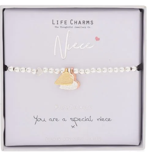 Niece - Life Charms Bracelet