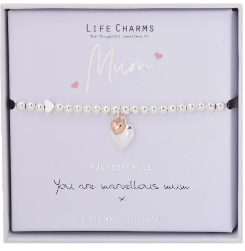 Life Charms Bracelet - Mum