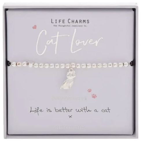 Cat Lover - Life Charms Bracelet