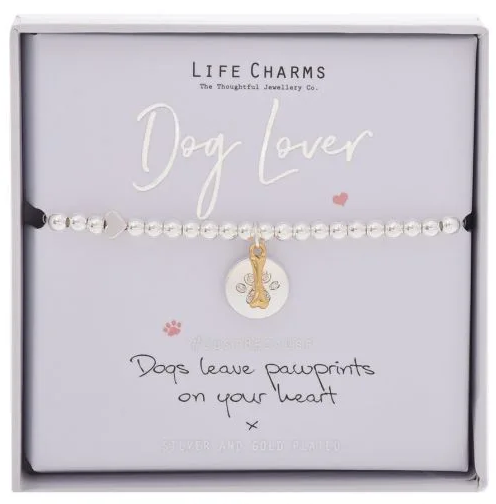 Dog Lover - Life Charms Bracelet