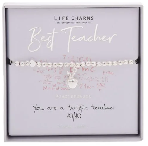 Best Teacher - Life Charms Bracelet