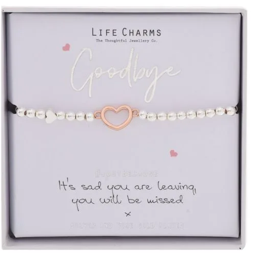 Good Bye - Life Charms Bracelet