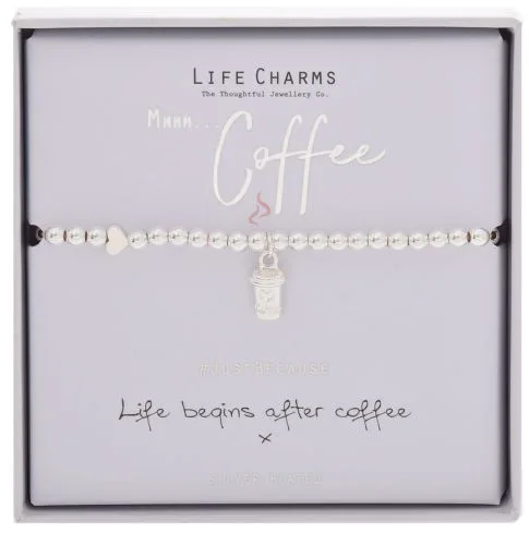 Coffee - Life Charms Bracelet