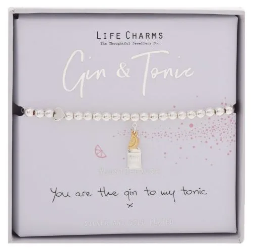 Gin and Tonic - Life Charms Bracelet