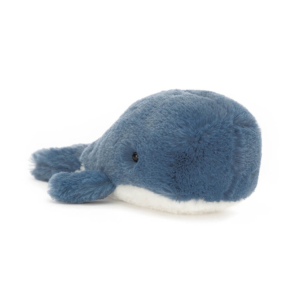 Wavelly Whale Blue - Jellycat (6cmx15cm)