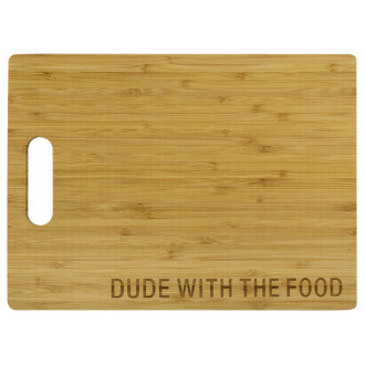 Dude With The Food - Cutting Board
