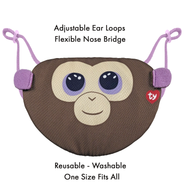 TY Beanie Boo Mask - Coconut