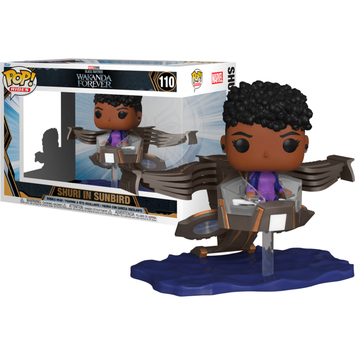 Black Panther 2: Wakanda Forever - Shuri in Sunbird Funko Pop! Vinyl Ride #110