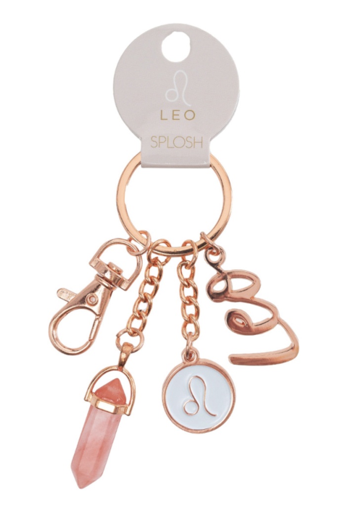 Mystique Leo Keychain