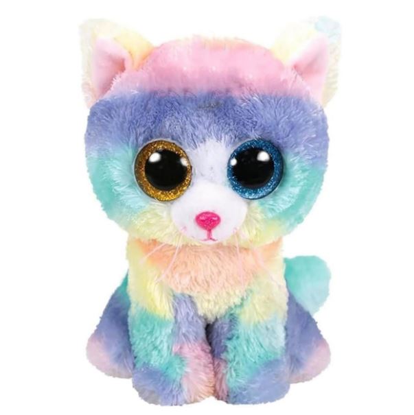 Heather the Cat with Horn - Ty Beanie Boos Medium