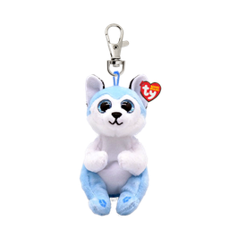 Thunder the Blue Husky - Ty Beanie Bellies Clips