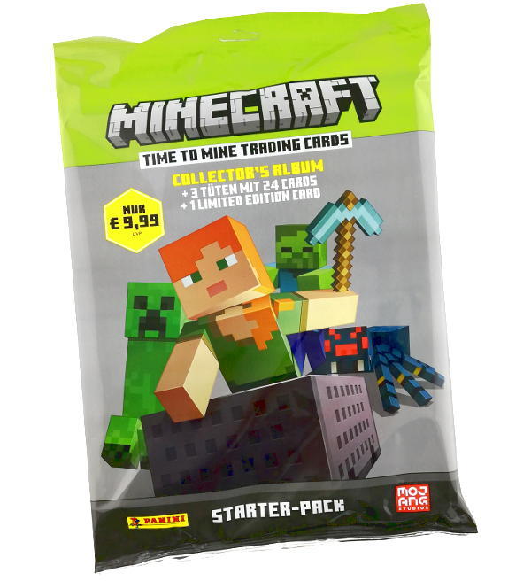 Panini Minecraft Trading Cards Series 2 Starter Pack