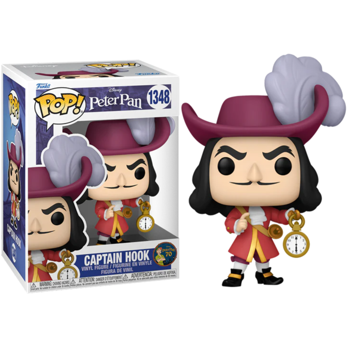 Peter Pan 70th Anniversary - Hook Funko Pop! Vinyl Figure #1348