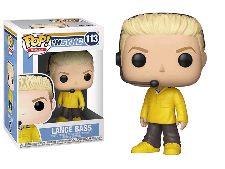Funko Pop! Rocks: N'Sync - Lance Bass #113 Vinyl Figure