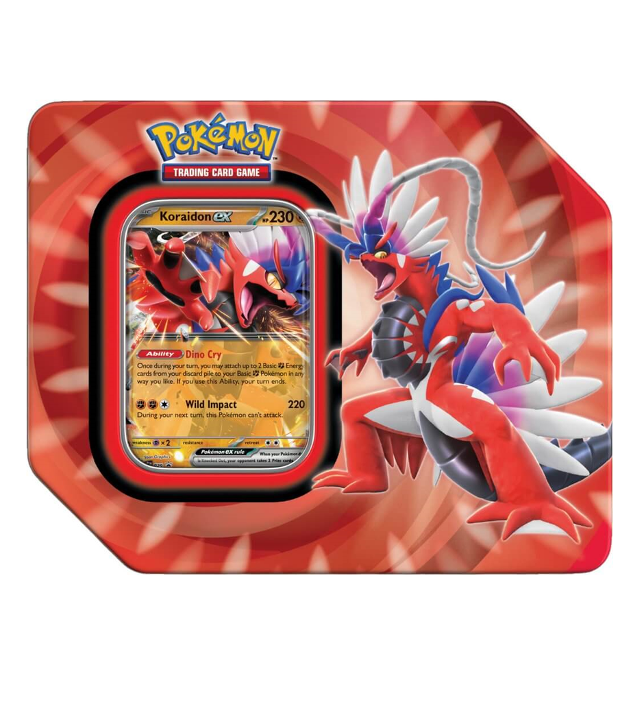 Pokémon TCG Paldea Legends Tin