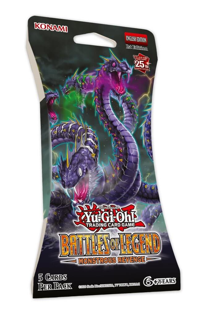 Yu-Gi-Oh! Trading Card Game TCG - Monstrous Revenge - Blister Pack