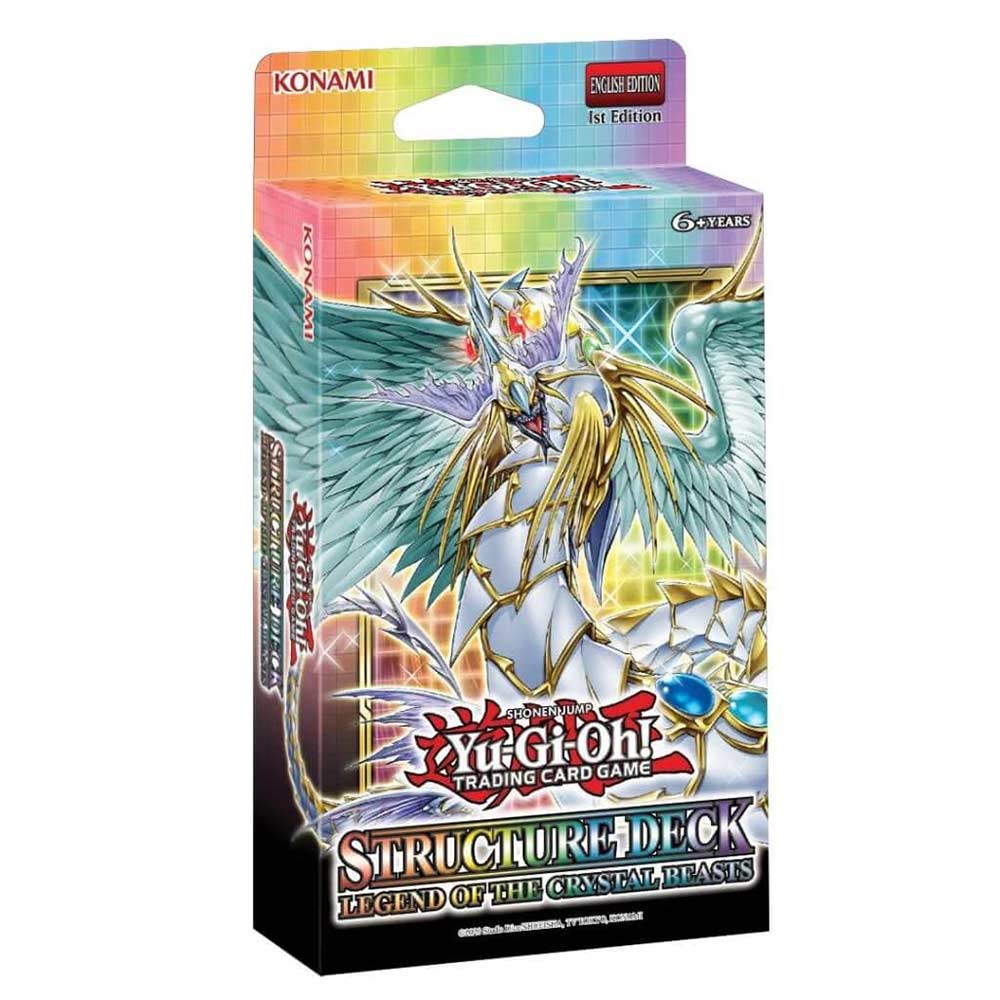 Yu-Gi-Oh Trading Card Game TCG - Structure Deck: Legend of the Crystal Beast