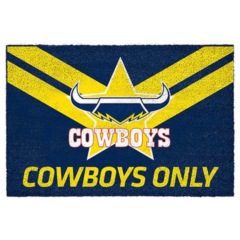 NRL North Queensland Cowboys Door Mat