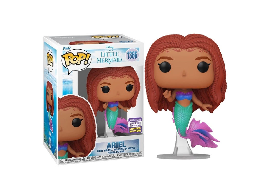 The Little Mermaid (2023) - Ariel as Mermaid SDCC 2023 Summer Convention Exclusive Funko Pop! Vinyl Figure #1366