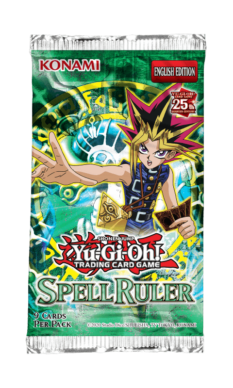 Yu-Gi-Oh! Trading Card Game - 25th Anniversary Spell Ruler - 9 x Card Booster Pack